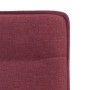 Sillas de comedor 4 unidades tela rojo tinto en Sillas de comedor | Comprar online en Foru.es