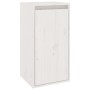 Armario de pared de madera maciza de pino blanco 30x30x60 cm de vidaXL, Estantes y estanterías - Ref: Foro24-813487, Precio: ...