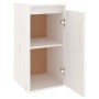 Armario de pared de madera maciza de pino blanco 30x30x60 cm de vidaXL, Estantes y estanterías - Ref: Foro24-813487, Precio: ...