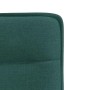Sillas de comedor 4 unidades tela verde oscuro en Sillas de comedor | Comprar online en Foru.es