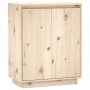 Aparador de madera maciza de pino 60x34x75 cm de vidaXL, Aparadores - Ref: Foro24-813345, Precio: 92,02 €, Descuento: %