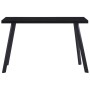 Mesa de comedor de vidrio templado negro 120x60x75 cm en Mesas de comedor | Comprar online en Foru.es
