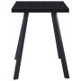 Mesa de comedor de vidrio templado negro 120x60x75 cm en Mesas de comedor | Comprar online en Foru.es