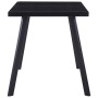Mesa de comedor de vidrio templado negro 140x70x75 cm en Mesas de comedor | Comprar online en Foru.es
