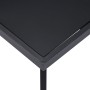 Mesa de comedor de vidrio templado negro 140x70x75 cm en Mesas de comedor | Comprar online en Foru.es
