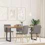Sillas de comedor 4 unidades tela taupe en Sillas de comedor | Comprar online en Foru.es