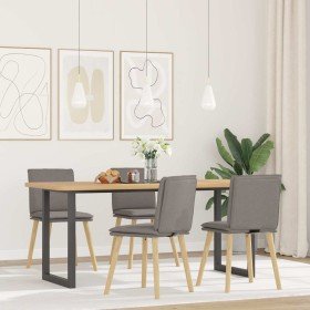 Sillas de comedor 4 unidades tela taupe en Sillas de comedor | Comprar online en Foru.es