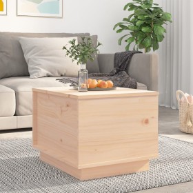 Mesa de centro de madera maciza de pino 40x50x35 cm de vidaXL, Mesas de centro - Ref: Foro24-813410, Precio: 69,65 €, Descuen...