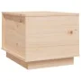 Mesa de centro de madera maciza de pino 40x50x35 cm de vidaXL, Mesas de centro - Ref: Foro24-813410, Precio: 67,42 €, Descuen...