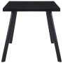 Mesa de comedor de vidrio templado negro 180x90x75 cm en Mesas de comedor | Comprar online en Foru.es