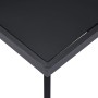 Mesa de comedor de vidrio templado negro 180x90x75 cm en Mesas de comedor | Comprar online en Foru.es