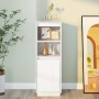 Aparador alto de madera maciza de pino banco 37x34x110 cm de vidaXL, Aparadores - Ref: Foro24-813516, Precio: 80,44 €, Descue...