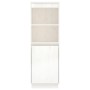 Aparador alto de madera maciza de pino banco 37x34x110 cm de vidaXL, Aparadores - Ref: Foro24-813516, Precio: 80,44 €, Descue...