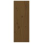 Armario de pared madera maciza de pino marrón miel 30x30x80 cm de vidaXL, Estantes y estanterías - Ref: Foro24-813501, Precio...