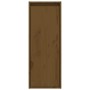 Armario de pared madera maciza de pino marrón miel 30x30x80 cm de vidaXL, Estantes y estanterías - Ref: Foro24-813501, Precio...