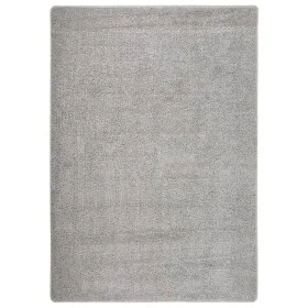 Alfombra peluda antideslizante gris claro 160x230 cm de vidaXL, Alfombras - Ref: Foro24-340385, Precio: 78,12 €, Descuento: %