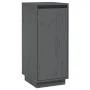Aparador 2 uds madera maciza de pino gris 31,5x34x75 cm de vidaXL, Aparadores - Ref: Foro24-813355, Precio: 61,52 €, Descuent...