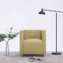 Sillón en forma de cubo de tela verde en Sillones | Comprar online en Foru.es