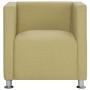 Sillón en forma de cubo de tela verde en Sillones | Comprar online en Foru.es