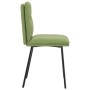 Sillas de comedor 4 unidades terciopelo verde claro en Sillas de comedor | Comprar online en Foru.es