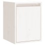 Armario de pared 2 uds madera maciza de pino blanco 30x30x40 cm de vidaXL, Estantes y estanterías - Ref: Foro24-813478, Preci...