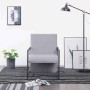 Sillón de tela gris claro en Sillones | Comprar online en Foru.es
