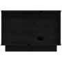 Solid black pine wood coffee table 60x50x35 cm by vidaXL, Coffee table - Ref: Foro24-813419, Price: 80,57 €, Discount: %