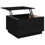 Solid black pine wood coffee table 60x50x35 cm by vidaXL, Coffee table - Ref: Foro24-813419, Price: 80,57 €, Discount: %
