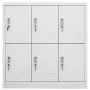 Armarios taquilla 5 uds de acero gris claro 90x45x92,5 cm de vidaXL, Taquillas y armarios de almacenamiento - Ref: Foro24-309...