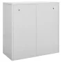 Armarios taquilla 5 uds de acero gris claro 90x45x92,5 cm de vidaXL, Taquillas y armarios de almacenamiento - Ref: Foro24-309...
