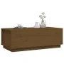 Mesa de centro madera maciza de pino marrón miel 100x50x35 cm de vidaXL, Mesas de centro - Ref: Foro24-813423, Precio: 82,03 ...