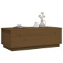 Mesa de centro madera maciza de pino marrón miel 100x50x35 cm de vidaXL, Mesas de centro - Ref: Foro24-813423, Precio: 82,03 ...