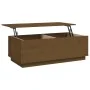 Mesa de centro madera maciza de pino marrón miel 100x50x35 cm de vidaXL, Mesas de centro - Ref: Foro24-813423, Precio: 82,03 ...