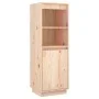 Aparador alto de madera maciza de pino 37x34x110 cm de vidaXL, Aparadores - Ref: Foro24-813515, Precio: 67,18 €, Descuento: %