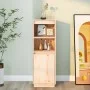Aparador alto de madera maciza de pino 37x34x110 cm de vidaXL, Aparadores - Ref: Foro24-813515, Precio: 67,18 €, Descuento: %