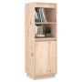 Aparador alto de madera maciza de pino 37x34x110 cm de vidaXL, Aparadores - Ref: Foro24-813515, Precio: 68,12 €, Descuento: %