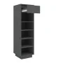 Mueble zapatero de madera maciza de pino gris 30x34x105 cm de vidaXL, Zapateros y organizadores de calzado - Ref: Foro24-8135...