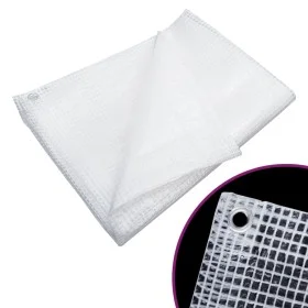 White gauze canvas 140 g/m² 4x8 m by vidaXL, Waterproof tarpaulins - Ref: Foro24-151617, Price: 40,41 €, Discount: %