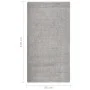 Alfombra peluda antideslizante gris claro 80x150 cm de vidaXL, Alfombras - Ref: Foro24-340382, Precio: 35,59 €, Descuento: %