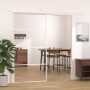 Puerta corredera ESG vidrio y aluminio blanca 102,5x205 cm de vidaXL, Puertas para el hogar - Ref: Foro24-151664, Precio: 179...
