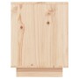 Armario zapatero de madera maciza de pino 110x34x45 cm de vidaXL, Zapateros y organizadores de calzado - Ref: Foro24-813540, ...