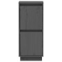 Aparador 2 uds madera maciza de pino gris 31,5x34x75 cm de vidaXL, Aparadores - Ref: Foro24-813385, Precio: 79,68 €, Descuent...