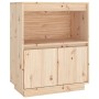 Aparador de madera maciza de pino 60x34x75 cm de vidaXL, Aparadores - Ref: Foro24-813520, Precio: 69,59 €, Descuento: %