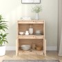 Aparador de madera maciza de pino 60x34x75 cm de vidaXL, Aparadores - Ref: Foro24-813520, Precio: 69,59 €, Descuento: %