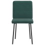 Sillas de comedor 6 unidades terciopelo verde oscuro en Sillas de comedor | Comprar online en Foru.es