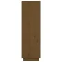 Aparador alto de madera maciza de pino marrón miel 37x34x110 cm de vidaXL, Aparadores - Ref: Foro24-813518, Precio: 69,03 €, ...