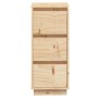 Aparador de madera maciza de pino 32x34x75 cm de vidaXL, Aparadores - Ref: Foro24-813365, Precio: 60,48 €, Descuento: %