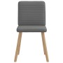 Sillas de comedor 6 unidades tela gris oscuro en Sillas de comedor | Comprar online en Foru.es
