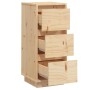 Aparador de madera maciza de pino 32x34x75 cm de vidaXL, Aparadores - Ref: Foro24-813365, Precio: 60,48 €, Descuento: %