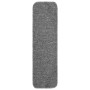 Alfombrillas de escalera 15 uds gris rectangular 75x20 cm de vidaXL, Alfombrillas para escalones - Ref: Foro24-340397, Precio...